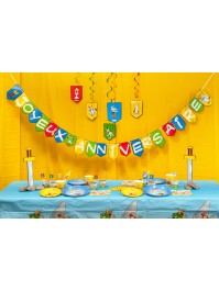 GIRLANDE JOYEUX ANNIVERSAIRE ASTERIX® 250CM X 19CM
