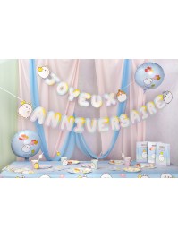 GIRLANDE JOYEUX ANNIVERSAIRE MOLANG © 250CM X 18CM