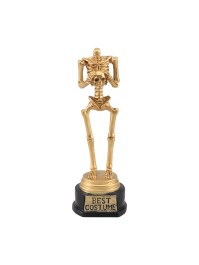 TROPHÄE RECOMPENSE SKELETT 6CM X 4.8CM X 18CM