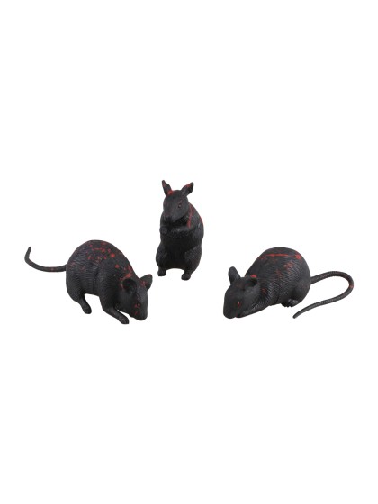 MAUS BLUTVERSCHMIERT - 3 SORT. 12CM X 3.5CM X 8CM