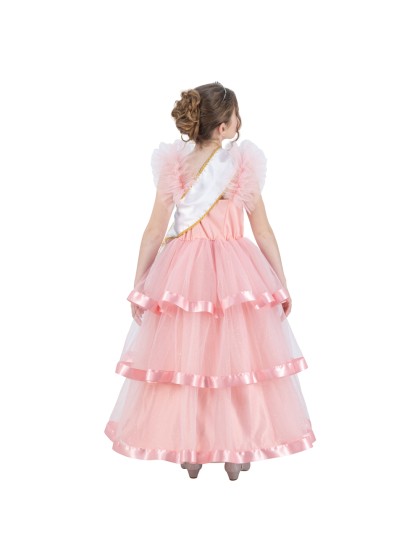 ROBE ROSE MISS FRANCE © 128CM