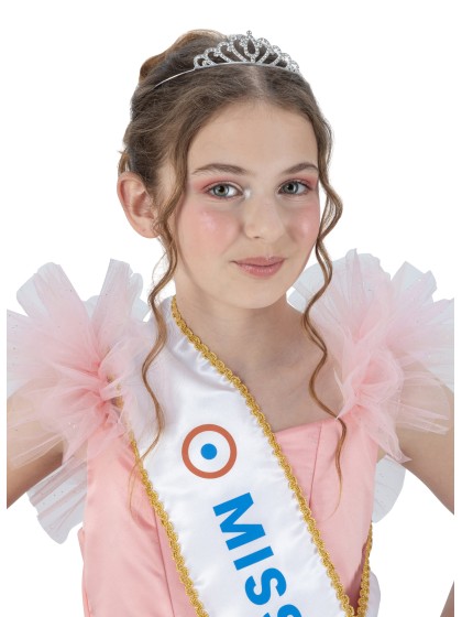 ROBE ROSE MISS FRANCE © 140CM