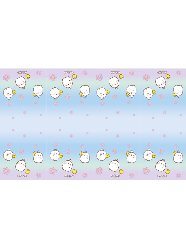 NAPPE PAPIER RECYCLABLE 40GSM MOLANG © 136CM X 228CM