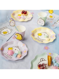 8 ASSIETTES PLASTIC FREE 2 ASS MOLANG © 18CM