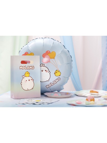 SET 4 SACS CADEAUX PAPIER MOLANG © 15.8CM X 23.6CM