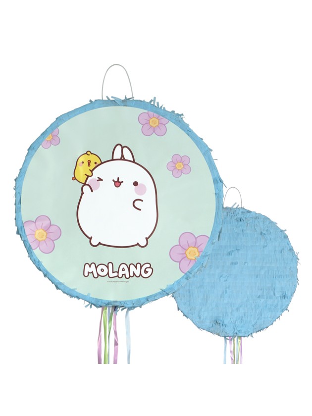PINATA PLIABLE VERTE A TIRER MOLANG © DIA 40CM
