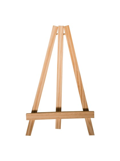 CHEVALET BOIS 25CM X 15CM