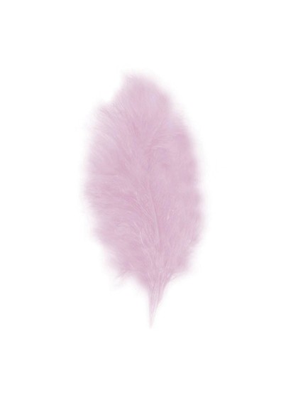 BEUTEL FEDERN 10G ROSA PASTELL 5-10CM