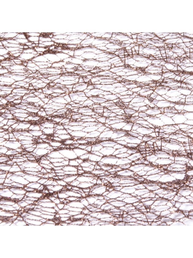 CHEMIN DE TABLE GLITTER CHOCOLAT 30CM X 5M