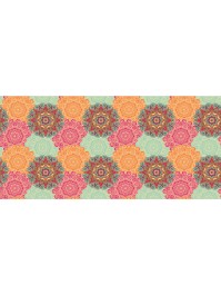 CHEMIN DE TABLE LIN BOHEME 28CM X 5M