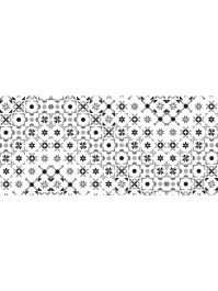 CHEMIN DE TABLE ROMANCE MAJOLIQUE 30CM X 5M