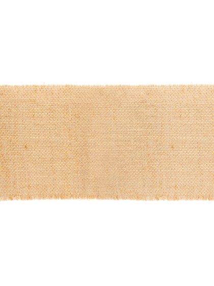 RUBAN DE TABLE JUTE FIL D’OR 10CM X 5M