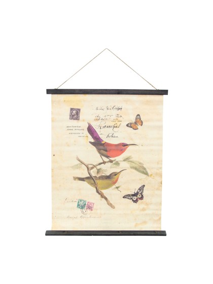 KAKEMONO COLIBRI 58CM X 1.2CM X 72.5CM