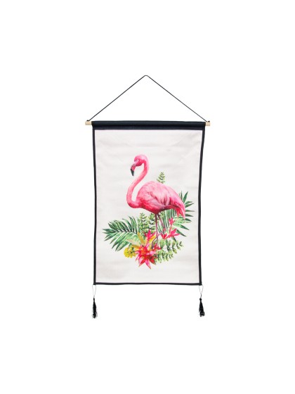 KAKEMONO FLAMINGO ROSA 48CM X 66CM X 1.5CM