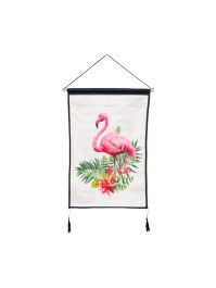 KAKEMONO FLAMINGO ROSA 48CM X 66CM X 1.5CM