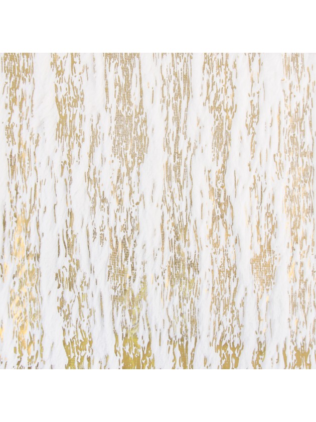 TISCHLÄUFER SCHNEE GOLD 28CM X 3M