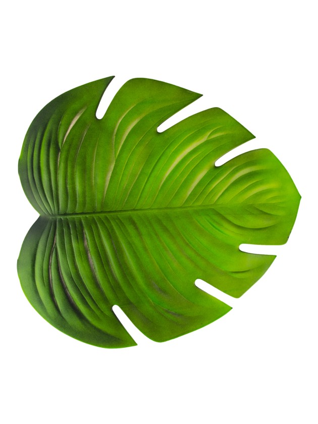 BLATT MONSTERA 47CM X 42CM