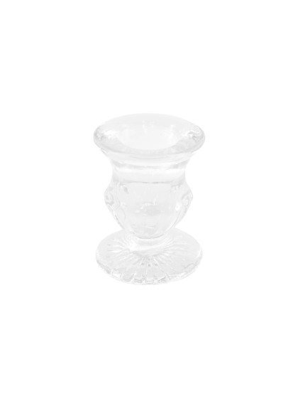 ANTIQUE TAPER CANDLE HOLDER DIA 5CM X 6.3CM