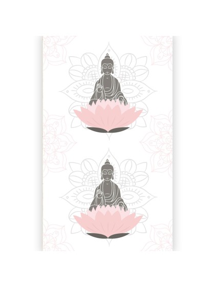 CHEMIN DE TABLE ROMANCE BOUDDHA 30CM X 5M
