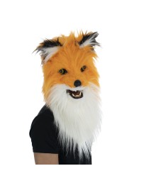 MASQUE FOURRURE RENARD BOUCHE ARTICULEE 