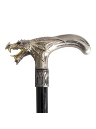 STOCK METALL DRACHE 93CM