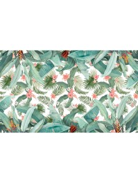 TROPICAL TABLECLOTH 34GSM 136CM X 228CM