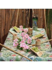 TROPICAL TABLECLOTH 34GSM 136CM X 228CM