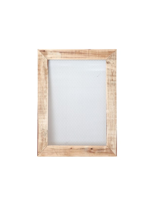 CADRE BOIS GRILLE 80CM X 60CM