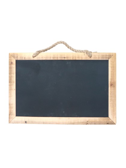 TABLEAU BOIS/ ARDOISE 60CM X 40CM