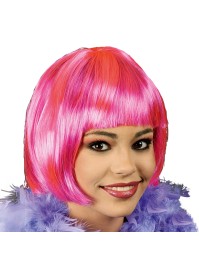 GIGI WIG BOB SKEIN PINK WITH LIGHT PURPLE 