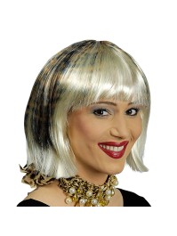 WIG BLOND WITH LEOPARD 