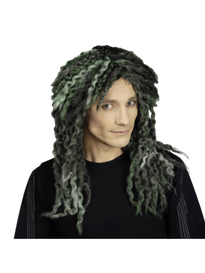 PERÜCKE RASTA GRÜN UND SCHWARZ 