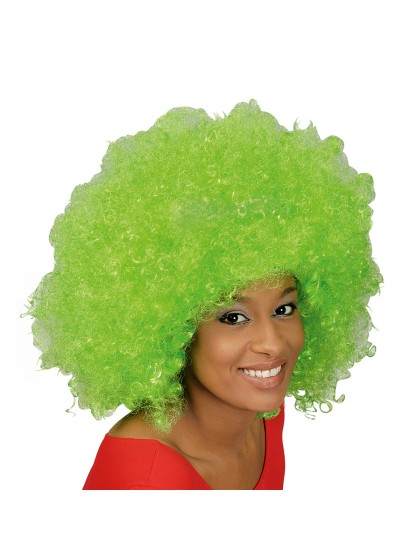 WIG LUCY GREAT BIG AFRO NEON GREEN 