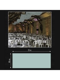 LIGHT GREEN DRAPE 80CM X 25M
