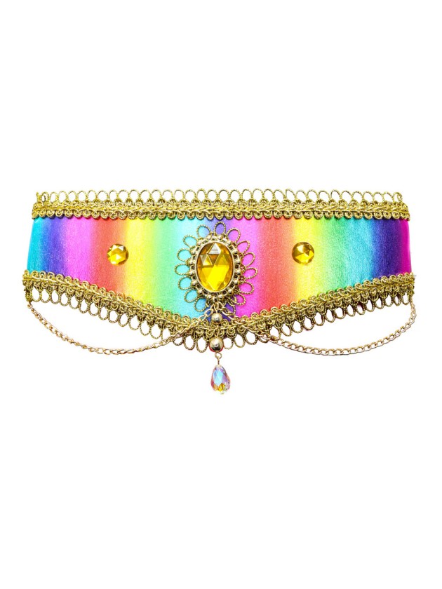 TOUR DE COU MULTICOLORE CRAZY CABARET 