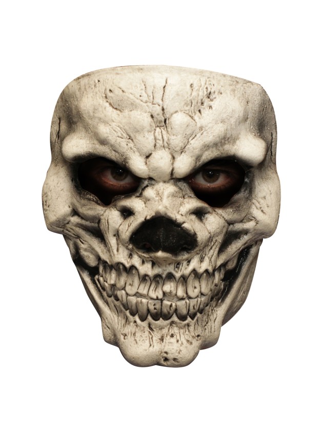 MASQUE TETE DE MORT - WHITE SKULL 3 