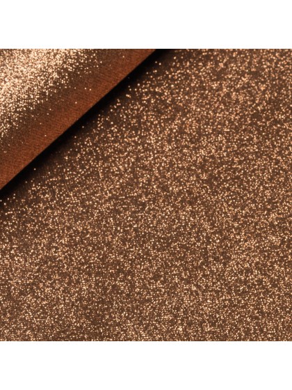 CHEMIN DE TABLE PAILLETTES PREMIUM CHOCOLAT 30CM X 5M
