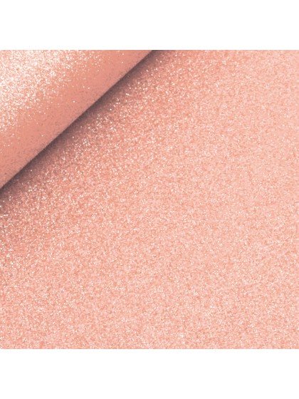 PINK GOLD 10GSM GLITTER NON WOVEN TABLE RUNNER PREMIER QUALITY 30CM X 5M