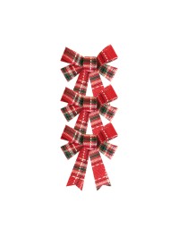 3 SCOTTISH BOWS 10CM X 12.7CM
