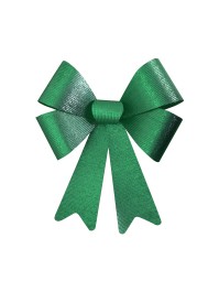 1 SHINY GREEN BOW 36.5CM X 50.8CM
