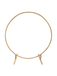 ARCHE CEREMONIE ANNEAU METAL OR 2M/ DIA 19MM