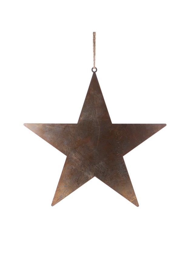 METAL GOLDEN STAR 55.2CM X 0.08CM X 54.5CM