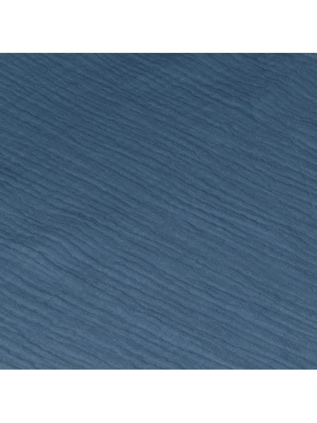 CHEMIN DE TABLE COTON GAUFRE BLEU DENIM 26CM X 3M