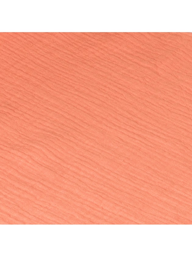 CHEMIN DE TABLE COTON GAUFRE TANGERINE 26CM X 3M