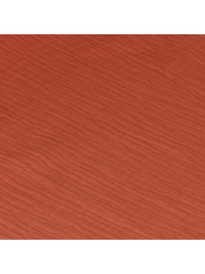 TABLE RUNNER COTTON EMBOSSED TERRACOTTA 26CM X 3M