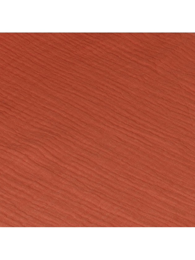 CHEMIN DE TABLE COTON GAUFRE TERRACOTTA 26CM X 3M