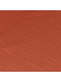 CHEMIN DE TABLE COTON GAUFRE TERRACOTTA 26CM X 3M