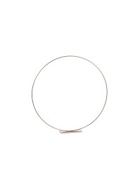GOLDEN METAL CIRCLE TABLE CENTER 50CM