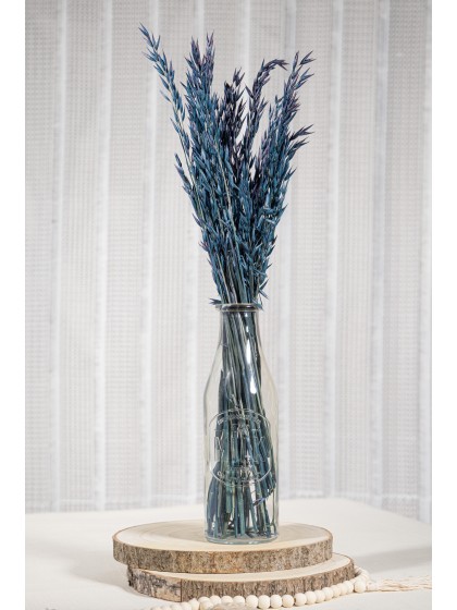 BLUMENSTRAUSS HAFER BLAU CA. 65GR CA. 65CM