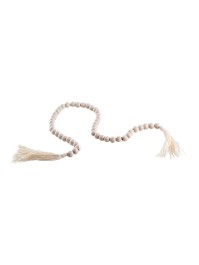 GUIRLANDE PERLES BOIS 71CM X 1.2CM X 1.2CM